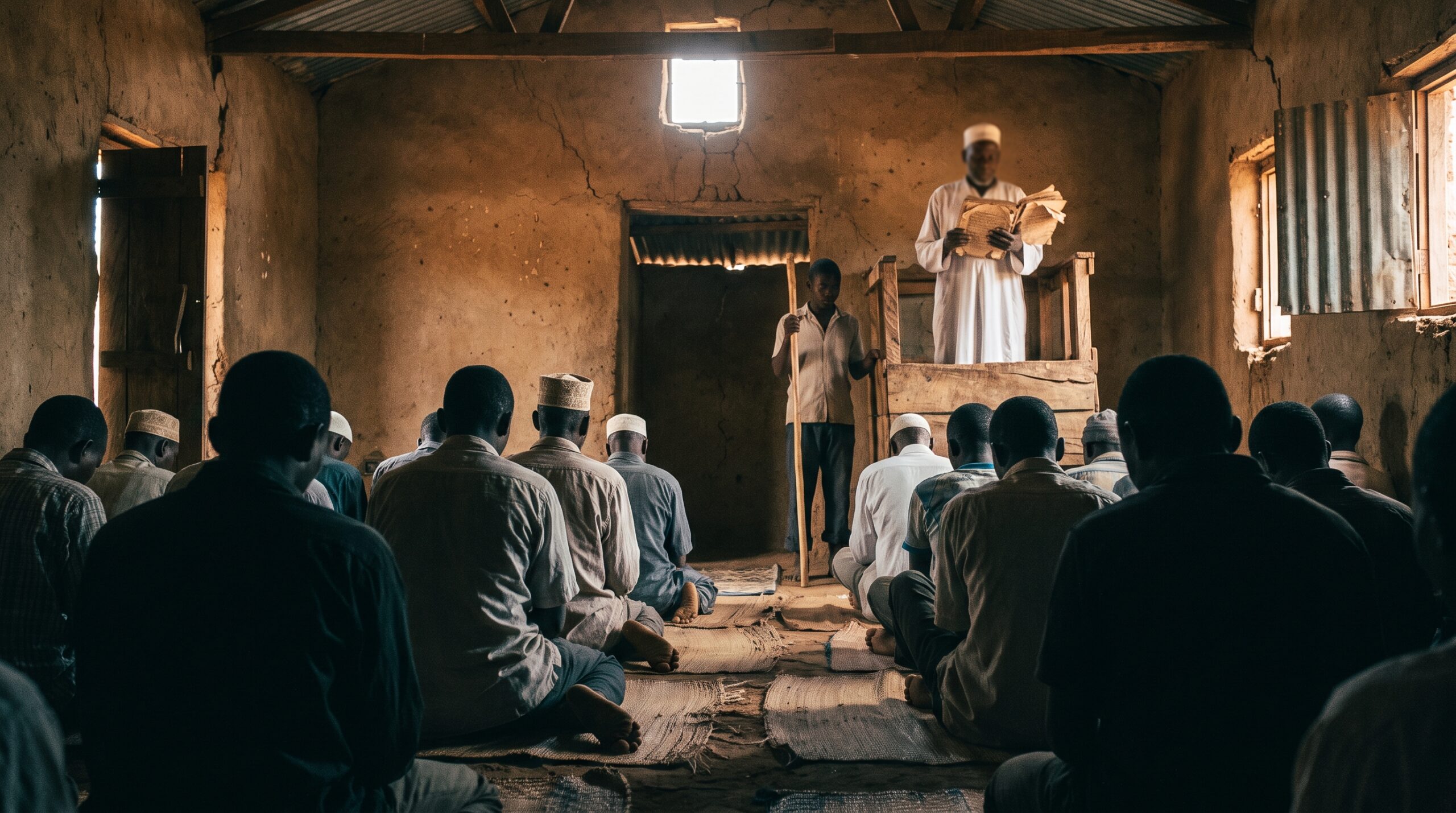 A Preacher Praying for the Ottoman Sultan